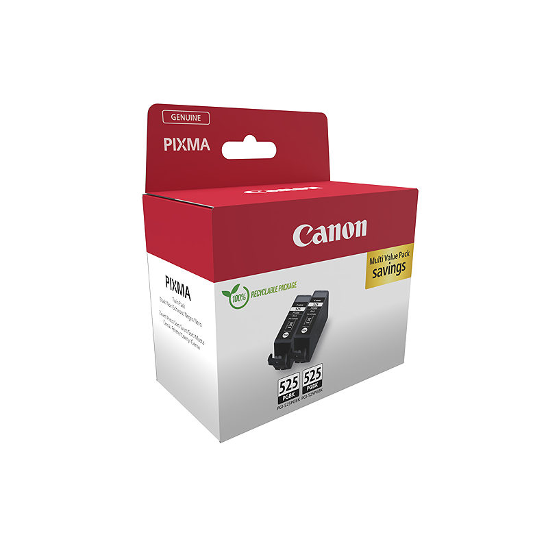 Canon 4529B017 blækpatron 2 stk Original Sort - Billede 2