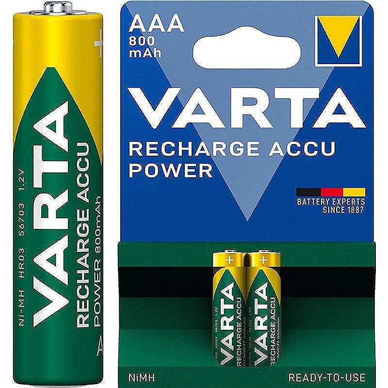 Batteri, AAA Recharge Varta