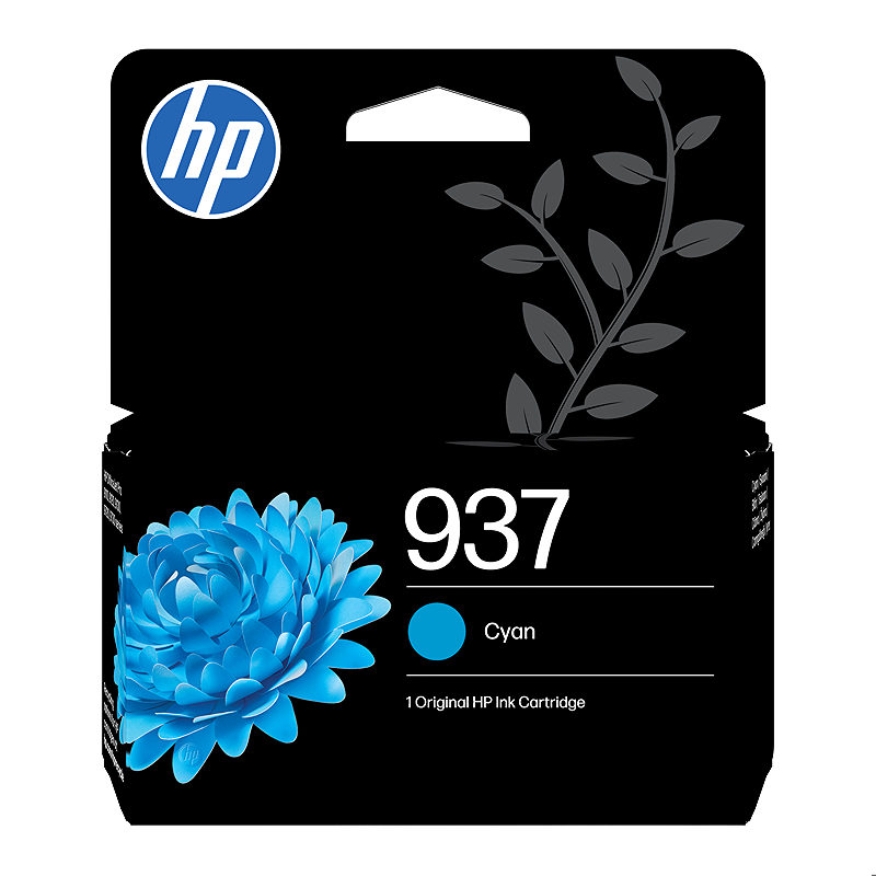 HP 937 original blækpatron, cyan