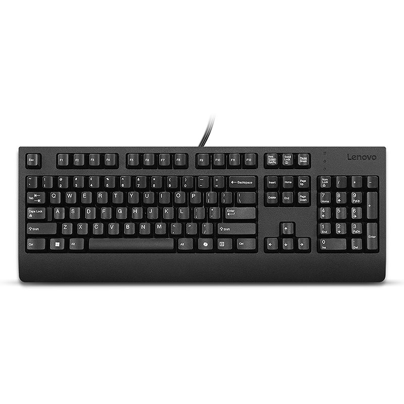 Lenovo Preferred Pro II tastatur Hjemme/kontor USB Tysk Sort