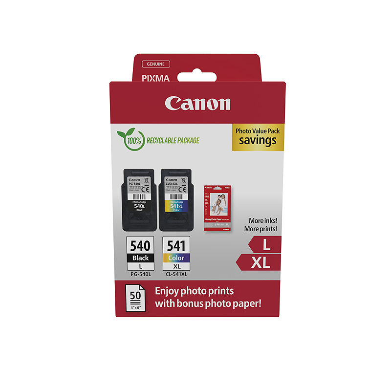 Canon 5224B012 blækpatron 2 stk Original Sort, Blå, Magenta, Gul