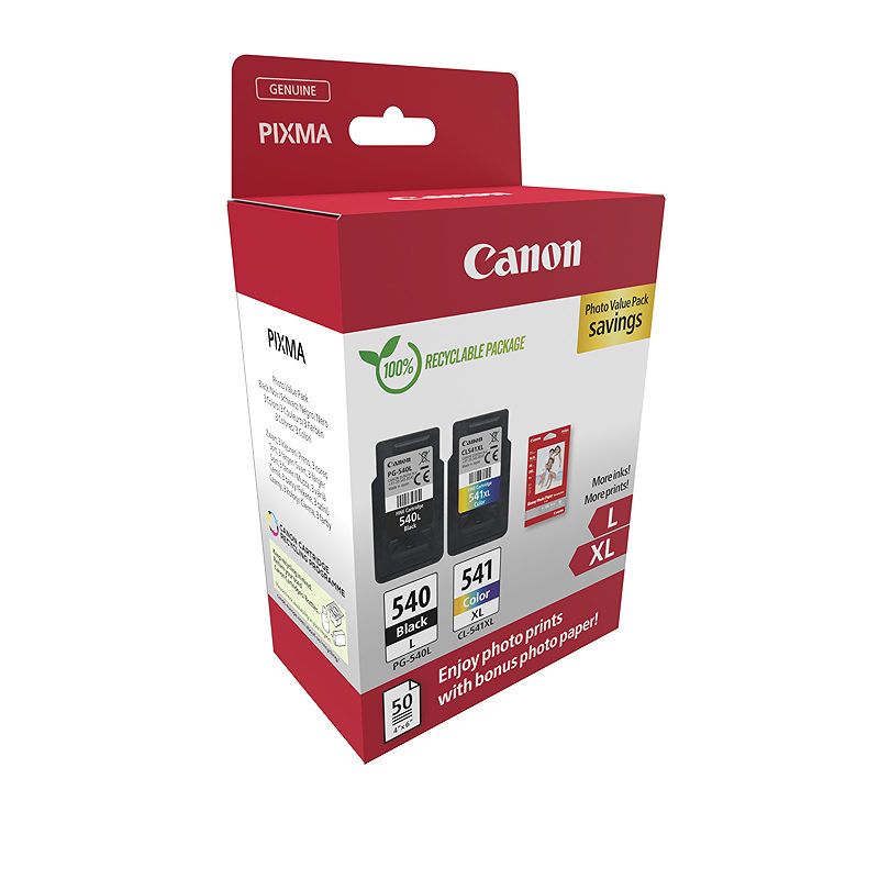 Canon 5224B012 blækpatron 2 stk Original Sort, Blå, Magenta, Gul - Billede 2