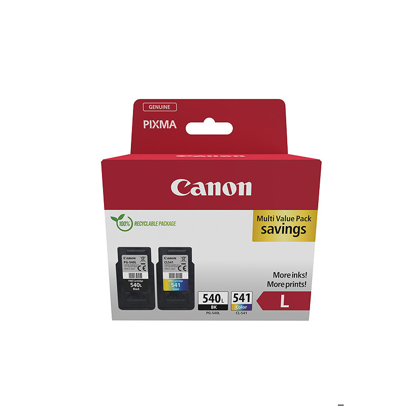 Canon 5224B013 blækpatron 2 stk Original Sort, Blå, Magenta, Gul