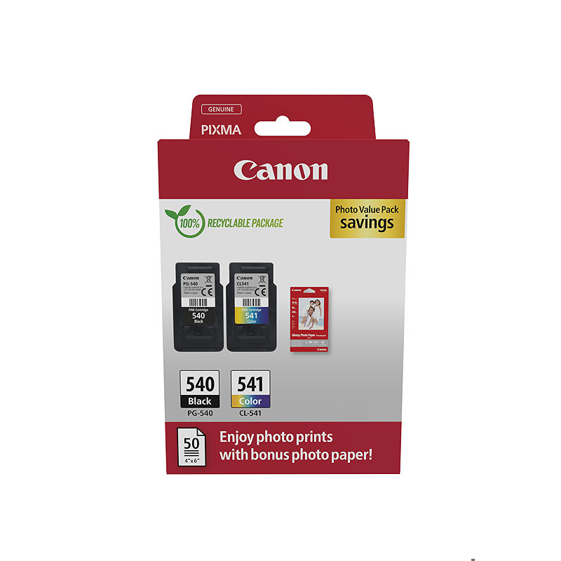 Canon 5225B013 blækpatron 2 stk Original Sort, Blå, Magenta, Gul