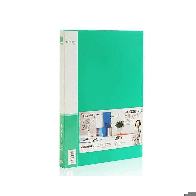 A4 plast mappe med stål clamp
