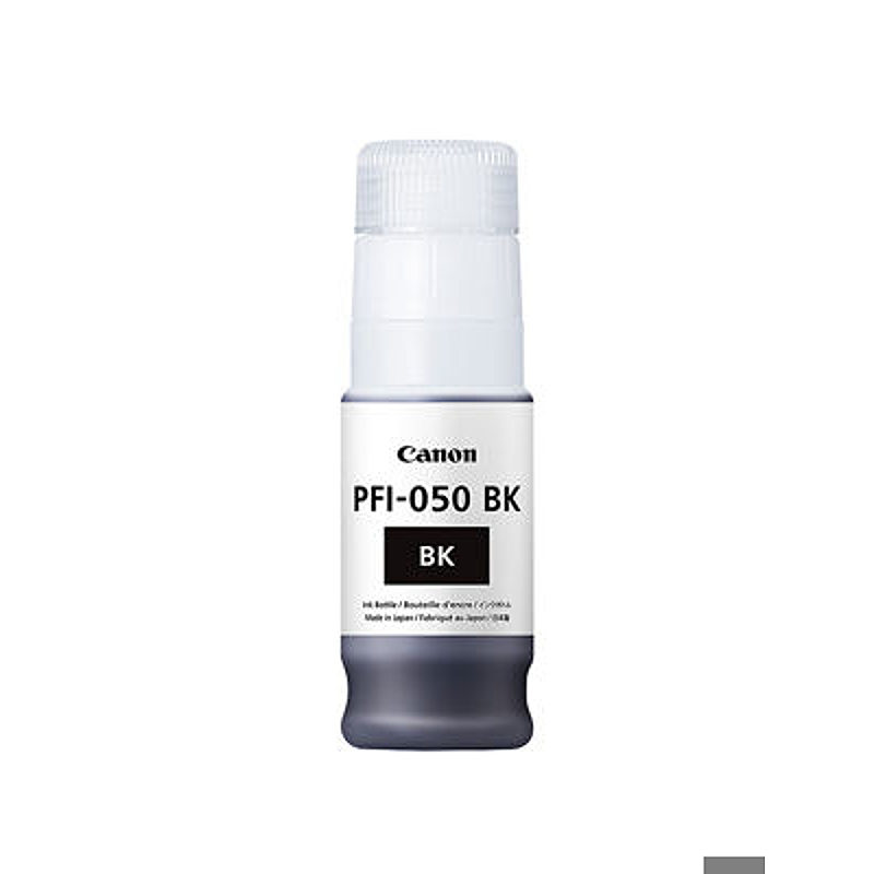 Canon PFI-050 BK blækpatron 1 stk Original Sort
