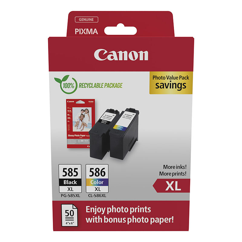 Canon PG-585XL/CL-586 PVP ink cartridge