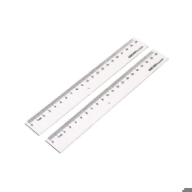 Lineal i plast 20 cm, 24mm