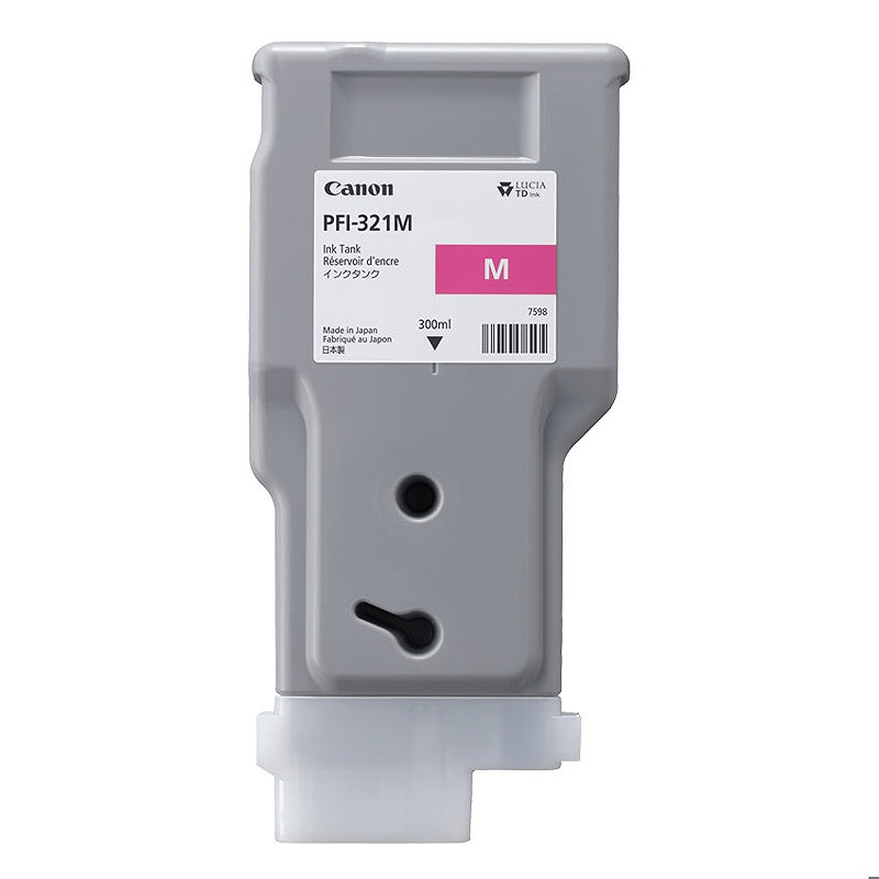 Canon PFI-321 M blækpatron 1 stk Original Standard udbytte Magenta