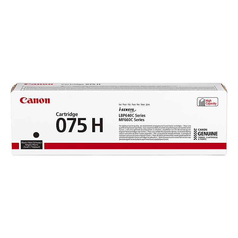Canon 075 H tonerpatron 1 stk Original Sort