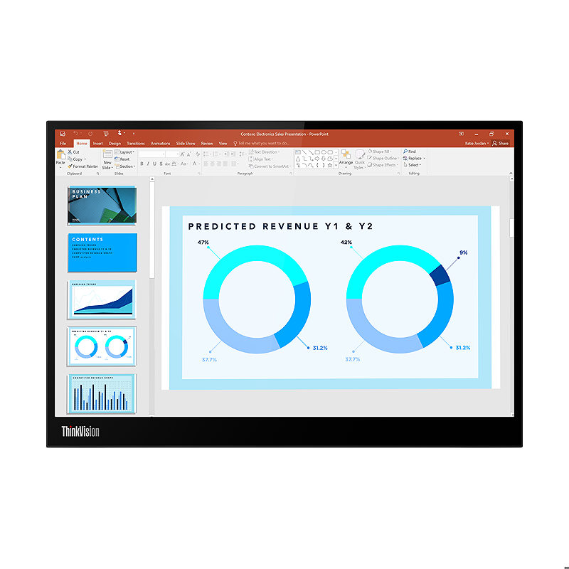 Lenovo ThinkVision M14d computer monitor