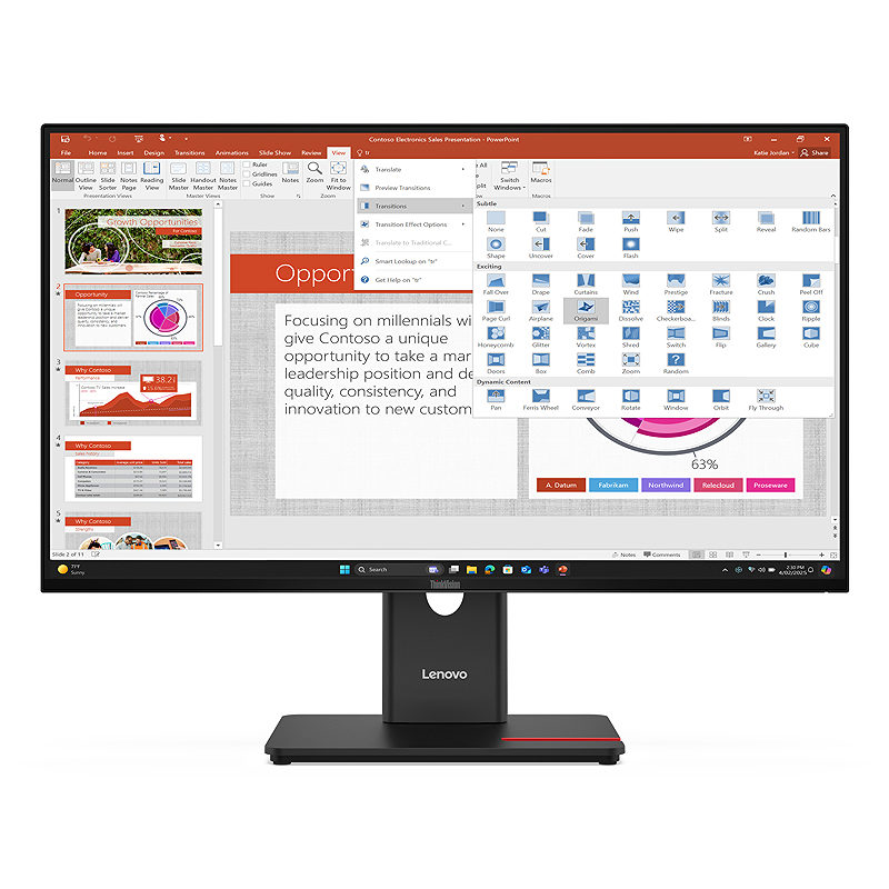 Lenovo ThinkVision T27-40 computer monitor