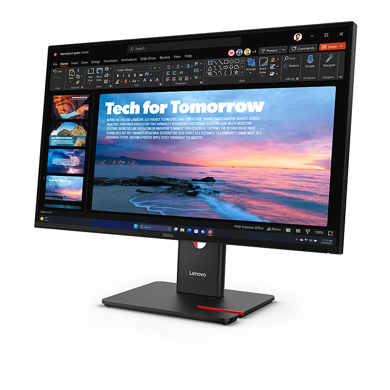 Lenovo ThinkVision T27QD-40 computer monitor - Billede 2