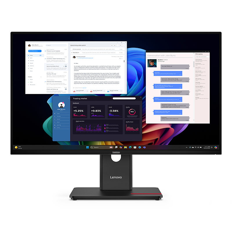 Lenovo ThinkVision T27UD-40 computer monitor