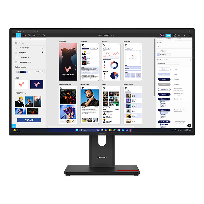 Lenovo ThinkVision T32UD-40 computer monitor