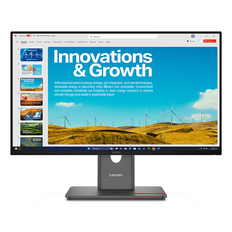 Lenovo ThinkVision P24QD-40 computer monitor