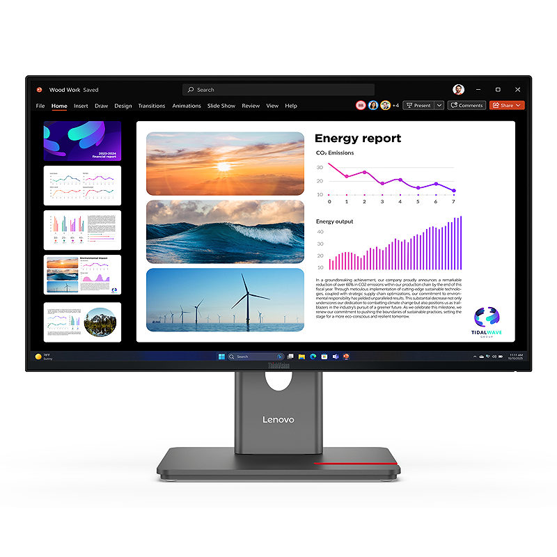 Lenovo ThinkVision P24Q-40 computer monitor