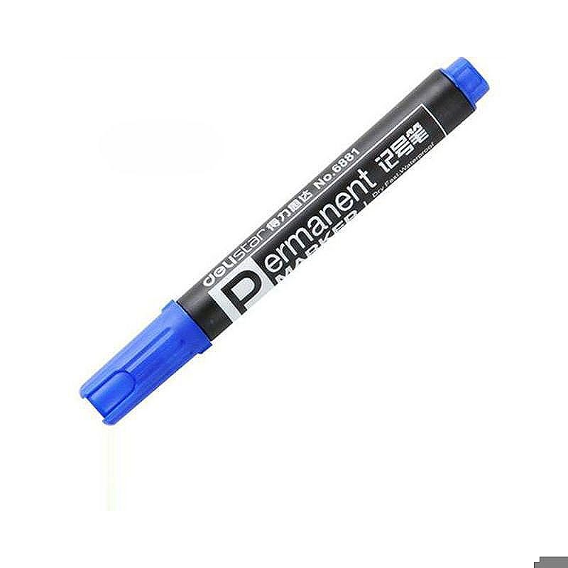 Permanent marker blå