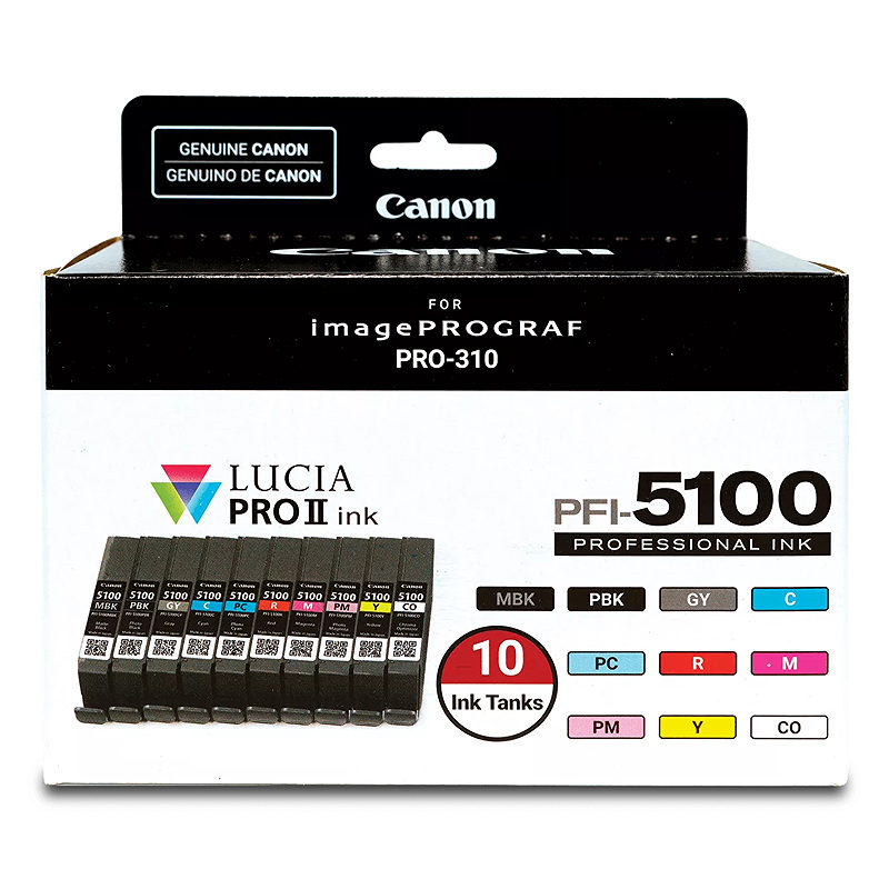 Canon PFI-5100 Multipack ink cartridge