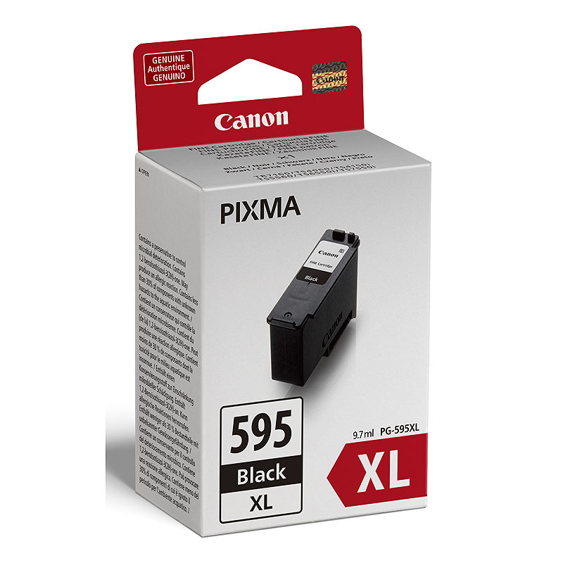 Canon PG-595XL/CL-586XL + GP-501 50Sh. Value Pack ink cartridge