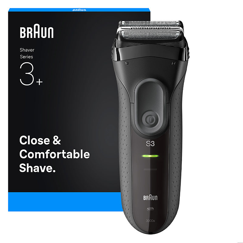 Braun Serie 3 3000S Folie shaver Grå