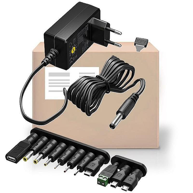Universal 5-15V oplader Goobay