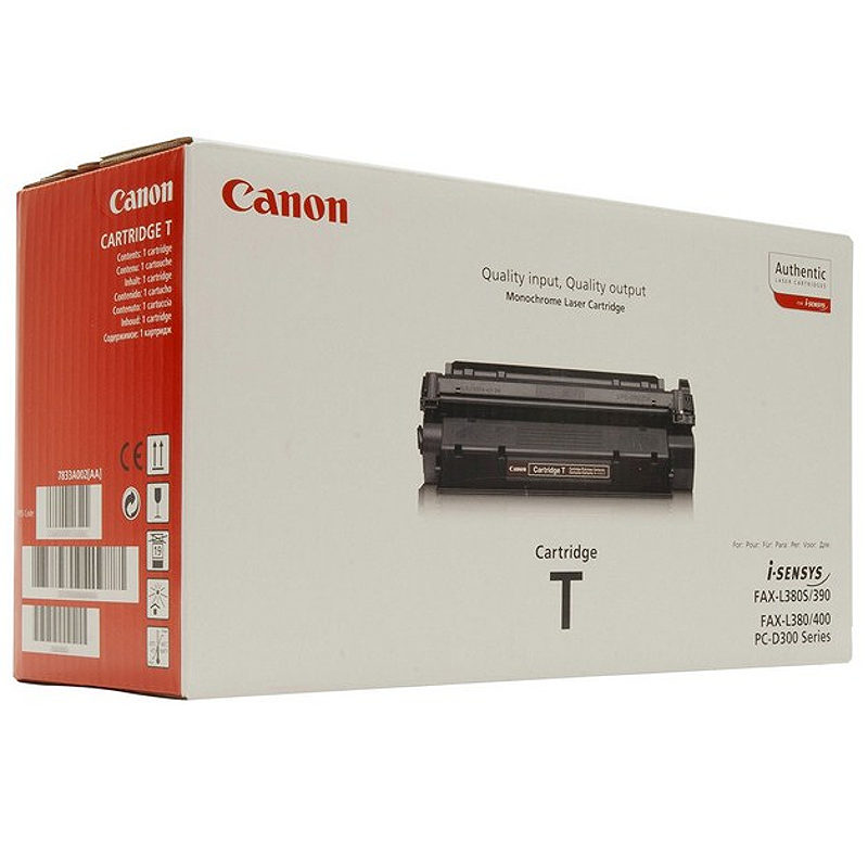 Canon Toner T tonerpatron 1 stk Original Sort