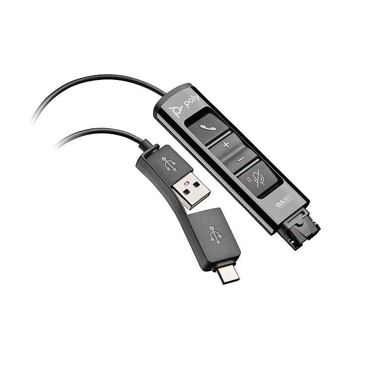HP Poly DA85 USB til QD-adapter