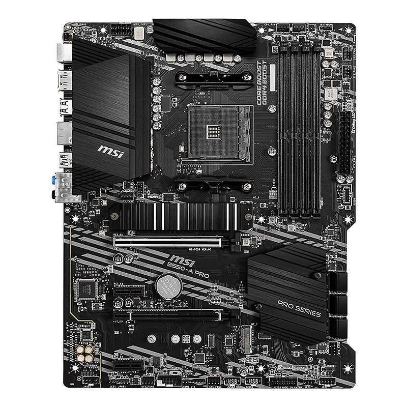 MSI B550-A PRO bundkort AMD B550 Stik AM4 ATX - Billede 2