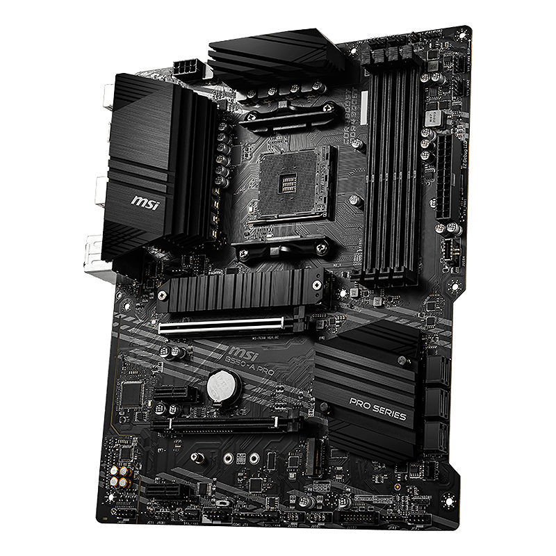 MSI B550-A PRO bundkort AMD B550 Stik AM4 ATX - Billede 3