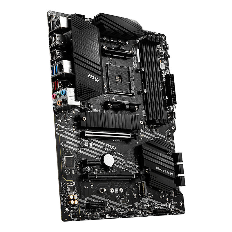 MSI B550-A PRO bundkort AMD B550 Stik AM4 ATX - Billede 4