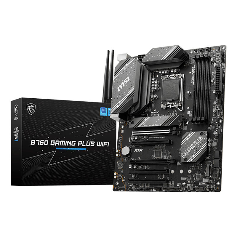 MSI B760 GAMING PLUS WIFI bundkort Intel B760 LGA 1700 ATX