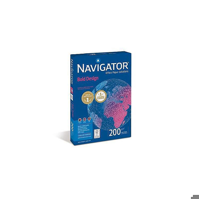 Papir, A4 200g, Navigator Bold Design