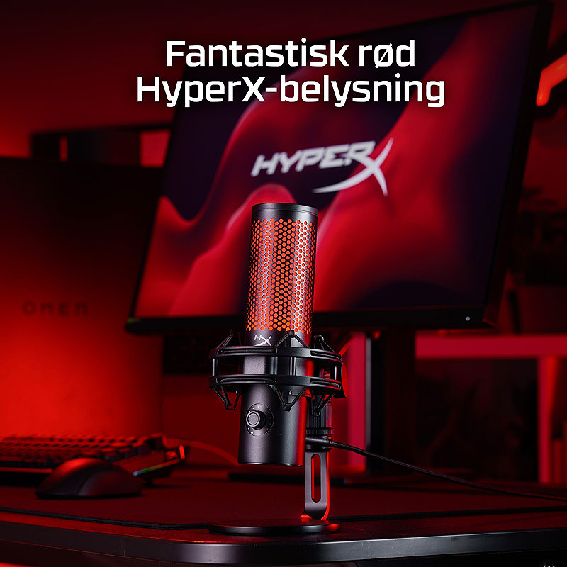 HyperX QuadCast 2 – USB Microphone (sort) - Billede 11