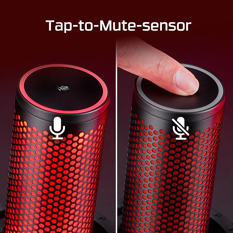 HyperX QuadCast 2 – USB Microphone (sort) - Billede 8