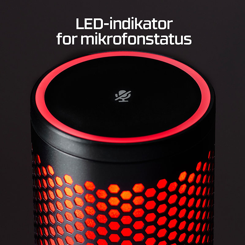 HyperX QuadCast 2 – USB Microphone (sort) - Billede 9