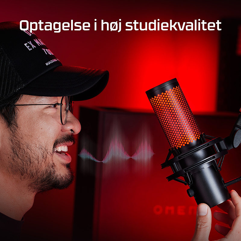 HyperX QuadCast 2 – USB Microphone (sort) - Billede 10