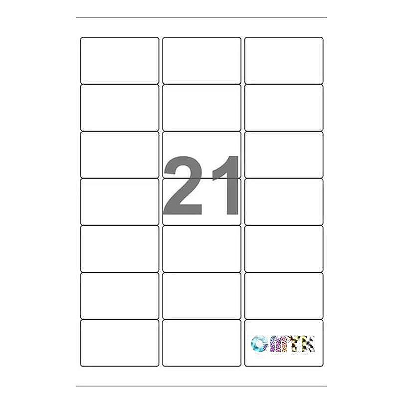 Universal label A4 63,5 x38,1 21*etiket