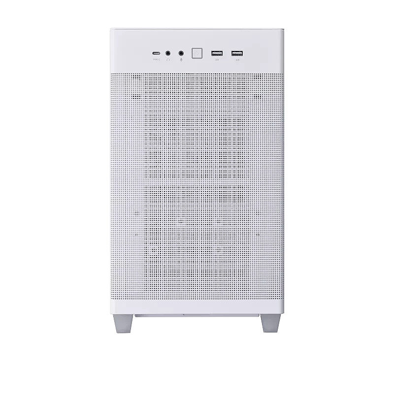 ASUS PRIME AP201 CASE TG WHITE Mini Tower Hvid