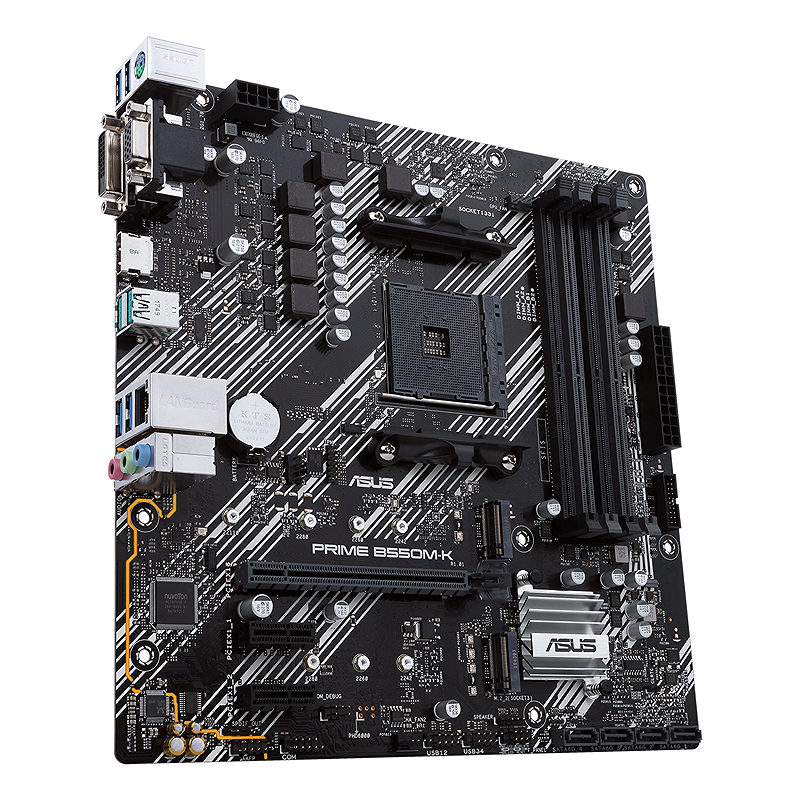 ASUS PRIME B550M-K AMD B550 Stik AM4 micro ATX - Billede 3