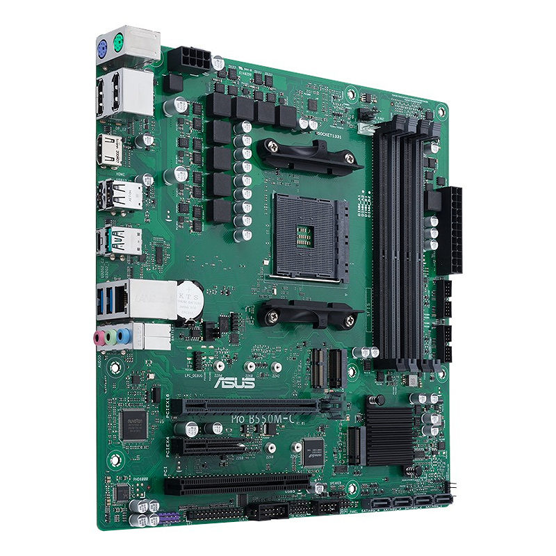ASUS PRO B550M-C/CSM AMD B550 Stik AM4 micro ATX - Billede 2
