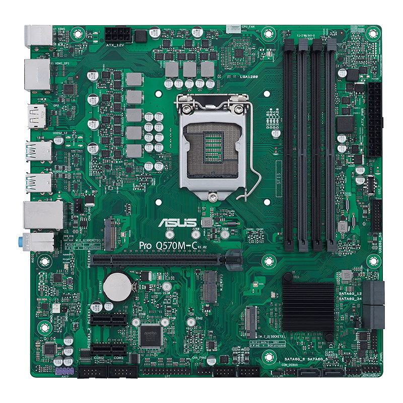 ASUS PRO Q570M-C/CSM Intel Q570 LGA 1200 (Socket H5) micro ATX - Billede 2