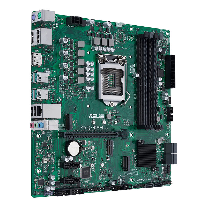 ASUS PRO Q570M-C/CSM Intel Q570 LGA 1200 (Socket H5) micro ATX - Billede 3