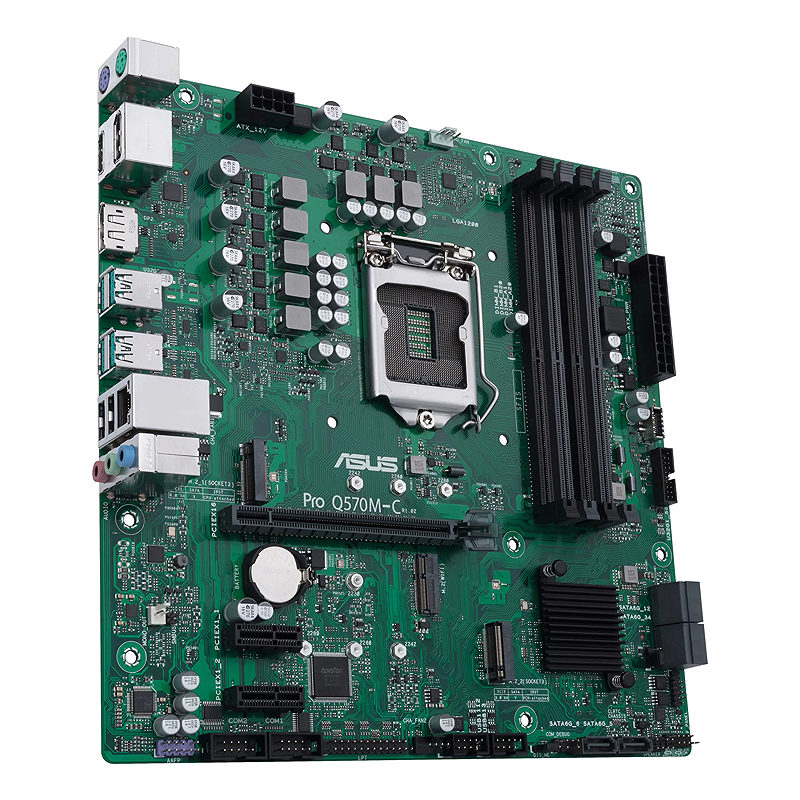 ASUS PRO Q570M-C/CSM Intel Q570 LGA 1200 (Socket H5) micro ATX - Billede 4