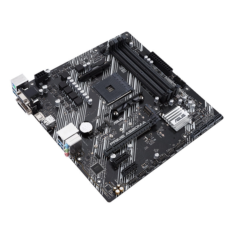 ASUS PRIME A520M-A II/CSM AMD A520 Stik AM4 micro ATX - Billede 3