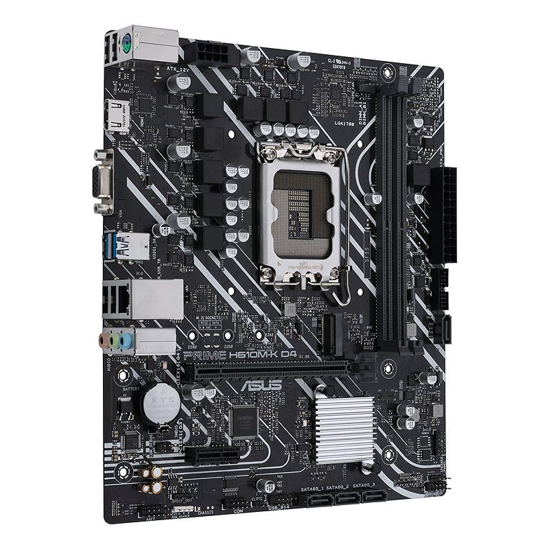 ASUS PRIME H610M-K D4 Intel H610 LGA 1700 micro ATX - Billede 3