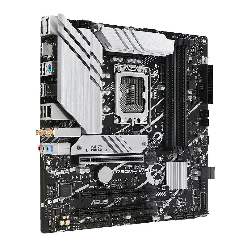 ASUS PRIME B760M-A WIFI D4 Intel B760 LGA 1700 micro ATX - Billede 2