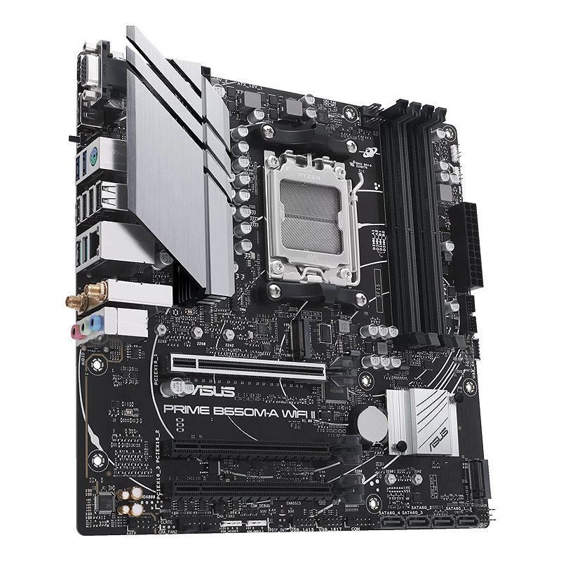 ASUS PRIME B650M-A WIFI II AMD B650 Sokkel AM5 micro ATX - Billede 4