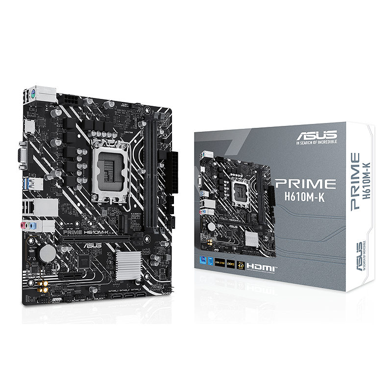 ASUS Prime H610M-K Intel H610 LGA 1700 micro ATX