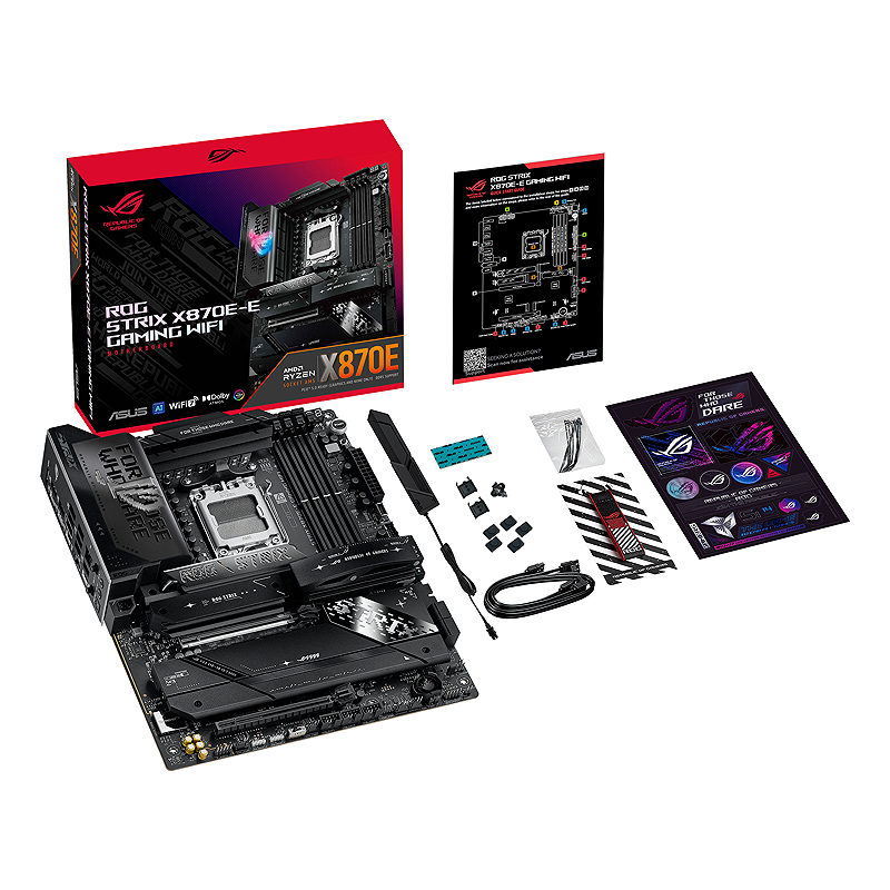 ASUS ROG STRIX X870E-E GAMING WIFI AMD X870E Sokkel AM5 ATX - Billede 16